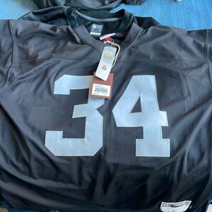 Brand new Bo Jackson raiders jersey
